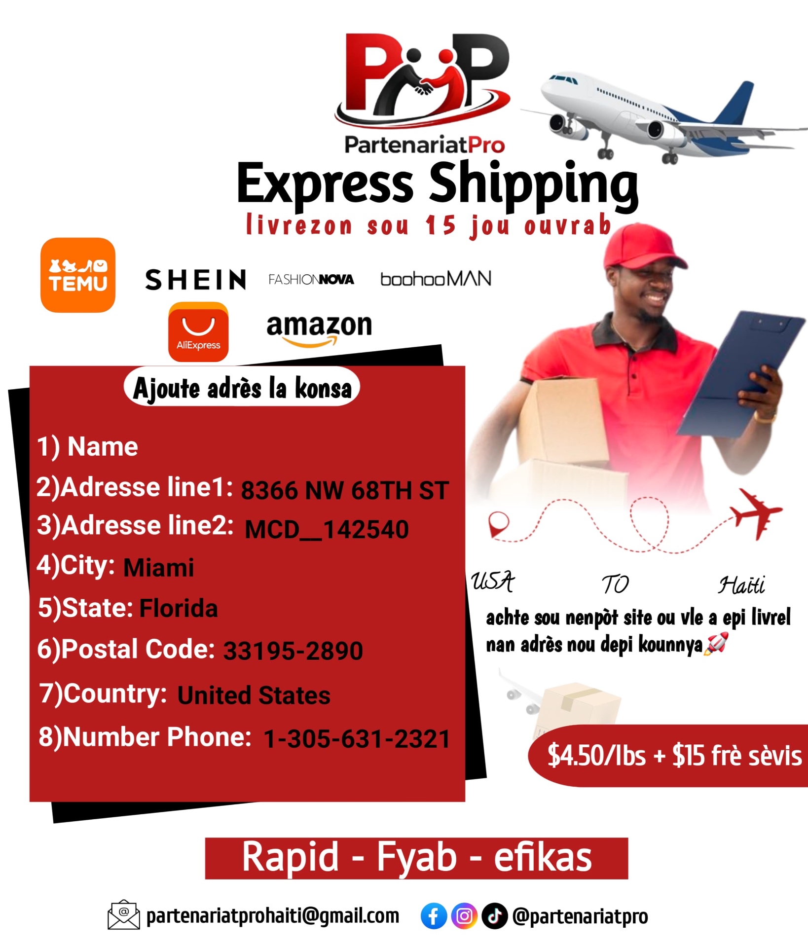 PP Express Shipping ✈️
